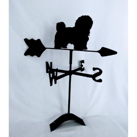 The Lazy Scroll Havanese Roof Mount Weathervane havaneseroof